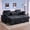 Dark Blue|86in, variant on Aukfa 92" Sofa Bed Reversible Sectional Sleeper Sofa with Storage Chaise&Side USB &Cupholder Console for Living Room, Linen, Green