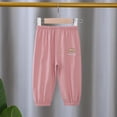 thumbnail image 2 of AUNVITO Baby & Toddler Anti-Mosquito Cotton Linen Lantern Pants Wide Leg Lightweight Summer, 2 of 3