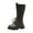Brown, variant on Tkrady Girls Boots Autumn Winter New Casual Lightweight Fashion Long Leather Boots, Sizes 4-12 Years