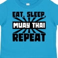 thumbnail image 4 of Inktastic Eat, Sleep, Muay Thai, Repeat Boys or Girls Toddler T-Shirt, 4 of 5