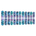 thumbnail image 5 of ONLYEOR Halloween Medium Long Press On Nails, Colored Nail Tips with Spooky Prints, Reusable Fake Nails for DIY Manicure, 5 of 6