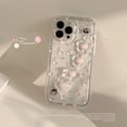 thumbnail image 1 of Funda De Silicona De Estilo Floral Con Pulsera De tpu Para iphone 11 12 13 14 pro max plus, 1 of 3