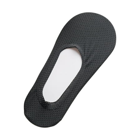 

YWDJ Cozy Socks Breathable Ice Silk Socks Women Fashion Cotton Ice Silk Soft Non-Slip Thin Sports Black