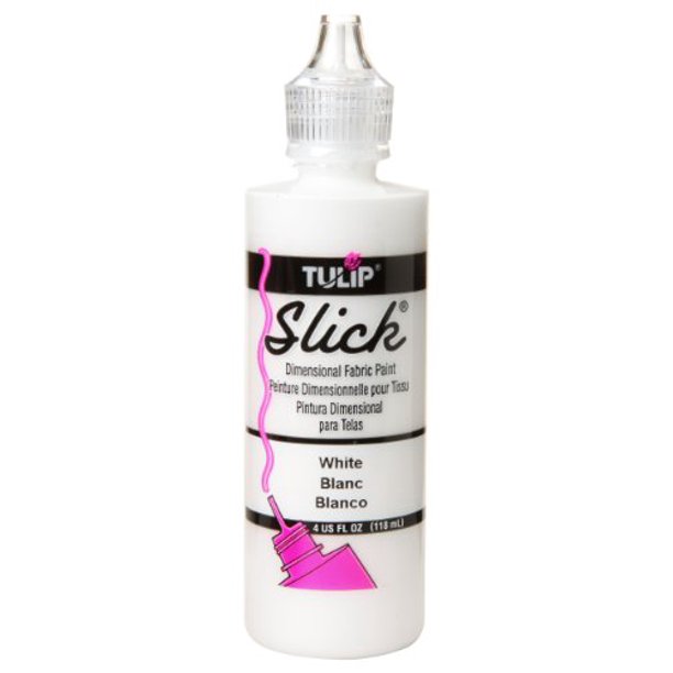 TULIP Dimensional Fabric Paint 4oz Slick White
