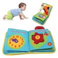thumbnail image 3 of Baby Cloth Book Sensory Toy Activity Center Preschool Teaching Interactive Toy, 3 of 5