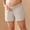 Khaki, variant on DuoJiaJ Maternity Athletic Shorts with Pockets Drawstring Casual Shorts Yoga Workout Green L