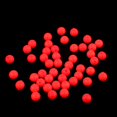 thumbnail image 3 of 50pcs Fishing High Density Foam Floating Indicators Streams Positioning XS, 3 of 8