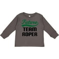 thumbnail image 3 of Inktastic Future Team Roper Boys Long Sleeve Toddler T-Shirt, 3 of 5