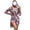 Burgundy, variant on 3 Piece Swimsuits For Women Floral Crop Tops Boyshorts Set With Hooded Beach Cover Ups Kimono Cardigans Bikini Sets Pink M