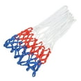 thumbnail image 1 of Basketball Net, White Red Blue Basketball Hoop Net Practical Nylon  for Sports, 1 of 7