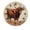 FFclock081, variant on ZXCXRQFa Desk Clocks Watercolor Painting Cow Wall Clock Battery Operated Non Ticking Silent Analog Rustic Farmhouse Round Clock Wood Decor for Home Kitchen Living Room Bathroom
