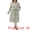 Beige, variant on DARING DIVA Women's Plus Womens Polo Long Sleeve Midi Dress Casual Work 2X Beige