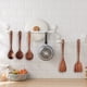 thumbnail image 5 of Aparatos de cocina, Accesorios de cocina, Utensilios de cocina, Herramienta de cocina 5 piezas Cuchara de madera Espátula Cuchara sopera Vajilla Juego de utensilios de cocina de madera Combinación de, 5 of 6
