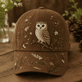 thumbnail image 5 of Women's Baseball Cap Embroidered Floral Hat, Vintage Breathable Adjustable Dad Hat, Garden Sun Cap, 5 of 7