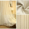 thumbnail image 6 of Curtains for Living Room Polyester-Cotton Blend, Curtain 1 140X180Cm Beige Curtain (Beige-C), 6 of 8