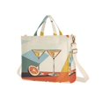 thumbnail image 7 of FORMRS Womens Corduroy Tote Bag Crossbody Shoulder Handbag with Pocket, Beige Glasses, 7 of 7