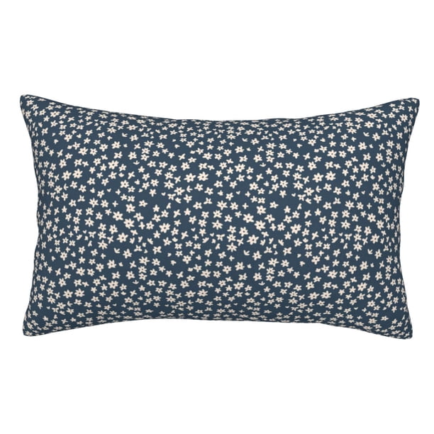Balery Small White Flowers Funda de Cojín Estampada, Regalos para Mujeres, Regalos de Amor para Ella, Regalos para Novia o Esposa, Funda de Almohada-20"x30"