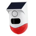 thumbnail image 3 of Outdoor Motion Alarm Solar Powered Alarm Strobe Waterproof Solar Infrared Motion Alarm for Gate Outdoor Home71mmx71.28mmx135.36mmMulticolor SZRH A-D_Perfect Gift, 3 of 4