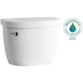 thumbnail image 2 of Kohler Cimarron Watersense High-Efficiency Toilet Tank With Left-Hand Trip Lever, 1.28 Gpf, White, 2 of 2