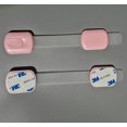 thumbnail image 1 of Hebilla de bloqueo de seguridad para niños, cerradura de cajón de mano antipellizco para bebé, 1 of 6