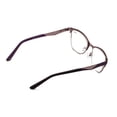 thumbnail image 3 of Large Premium Women Cateye Optical Frame Reading Glasses - Fashion Metal Readers - Clear Lens Eyeglasses, 3 of 3