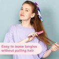 thumbnail image 2 of Portable Folding Double Head Hair Brushes Compact Anti-Static Travel Hair Comb for Handbag, 2 of 5