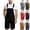 Style1-Black mens shorts, variant on Mens Denim Overalls Shorts Fashion Solid Color Jean Bib Jumpsuit Coveralls Casual Walkshort Summer Romper with Pockets Dark Blue L