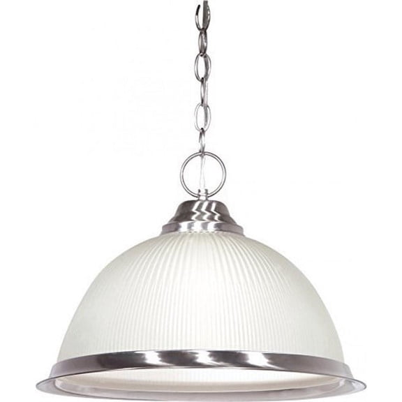Nuvo 76-691 - PRISMATIC DOME BR/NICK FR/GLSS