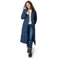 thumbnail image 2 of Free Country Women's Full Length Splendor Down Jacket Midnight XL, 2 of 3