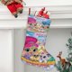 thumbnail image 2 of Shimmer y Shine Tema: Calcetines de Navidad, fino lino blanco para colgar en escaleras y chimenea, decoración navideña para el hogar, regalo de Navidad.54cm×38cm, 2 of 5