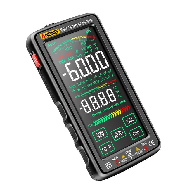 Multimeters,Universal Meter Ncv Tester 683 6000 Tester With Resistance Screen Va Display Screen -burn Dsfen Re Able Universal Tester Ammeter 683 Meter With Tester Screen Ncv