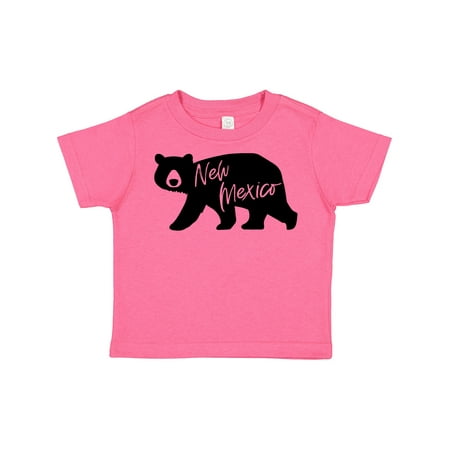 

Inktastic New Mexico Black Bear Silhouette Gift Toddler Boy or Toddler Girl T-Shirt