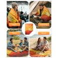 thumbnail image 5 of Desert Print Ultralight Water-resistant Packable Camping Blanket for Beach Hiking Travel Picnics, 5 of 5
