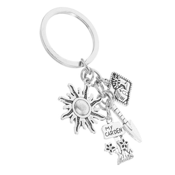 GOOHOCHY Gardeners Keychain Alloy Key Ring Handbag Charm Bag Keyring Decoration Cute Key Ring Bag Key Chain Bag Charm Pendant Decor