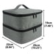 thumbnail image 3 of Bearachild Bolsa de esmalte de uñas de doble capa, estuche de almacenamiento portátil para manicura, contenedor de transporte, organizador de Almacenamiento y organización del hogar, 3 of 6