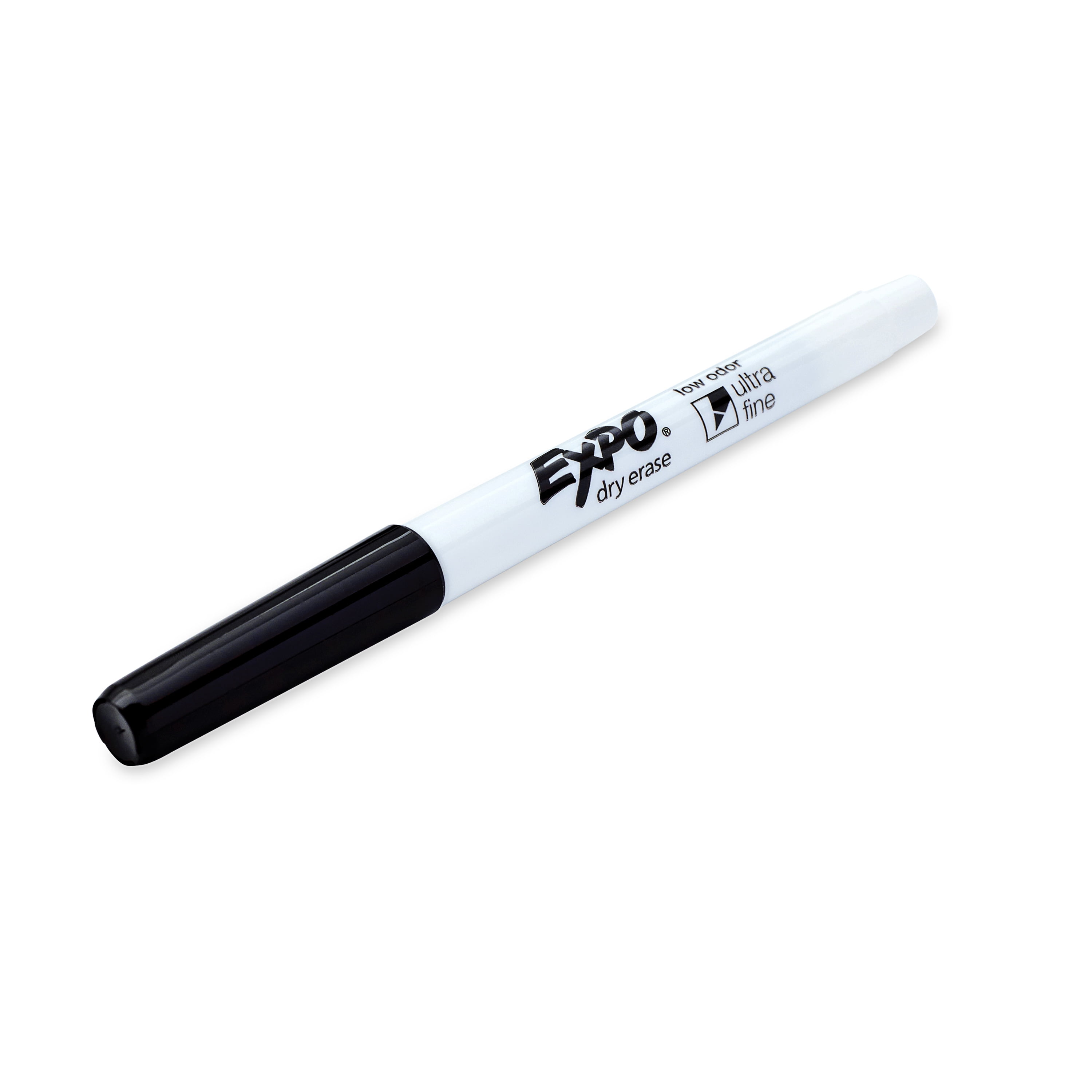 Expo Low Odor Markers Fine Tip Black 8ct