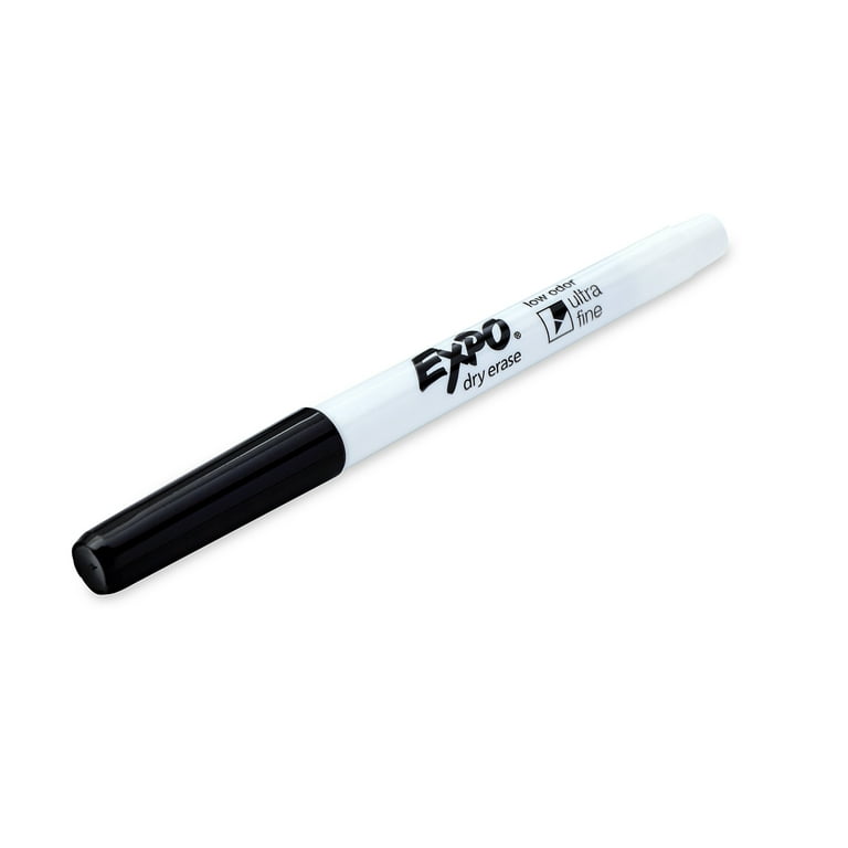 Expo - Dry Erase Markers & Accessories; Color: Black; Color: Black; Tip  Type: Ultra Fine; For Use With: Dry Erase Marker Boards; Includes: (36) Black  Dry Erase Markers - 95570719 - MSC Industrial Supply