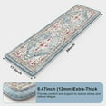 thumbnail image 2 of Kitchen Runner Mats for Floor Cushioned Anti Fatigue Kitchen Rugs, Kitchen Floor Mats Non Slip for Standing, 17\u201dx59\u201d Aqua Washable Kitchen Sink Floor Mats for Office, Laundry, 2 of 6
