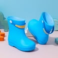 thumbnail image 4 of Tkrady Kids Cute Rubber Rain Boots Spring Summer New Comfortable Non Slip Durable Toddler Water Shoes, Sizes 2-11 Years, 4 of 6