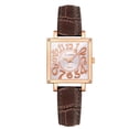 thumbnail image 3 of Montre Femme Mode Horloge Acier Inoxydable Décontractée Robe Poignet Cristal Bijoux, 3 of 8