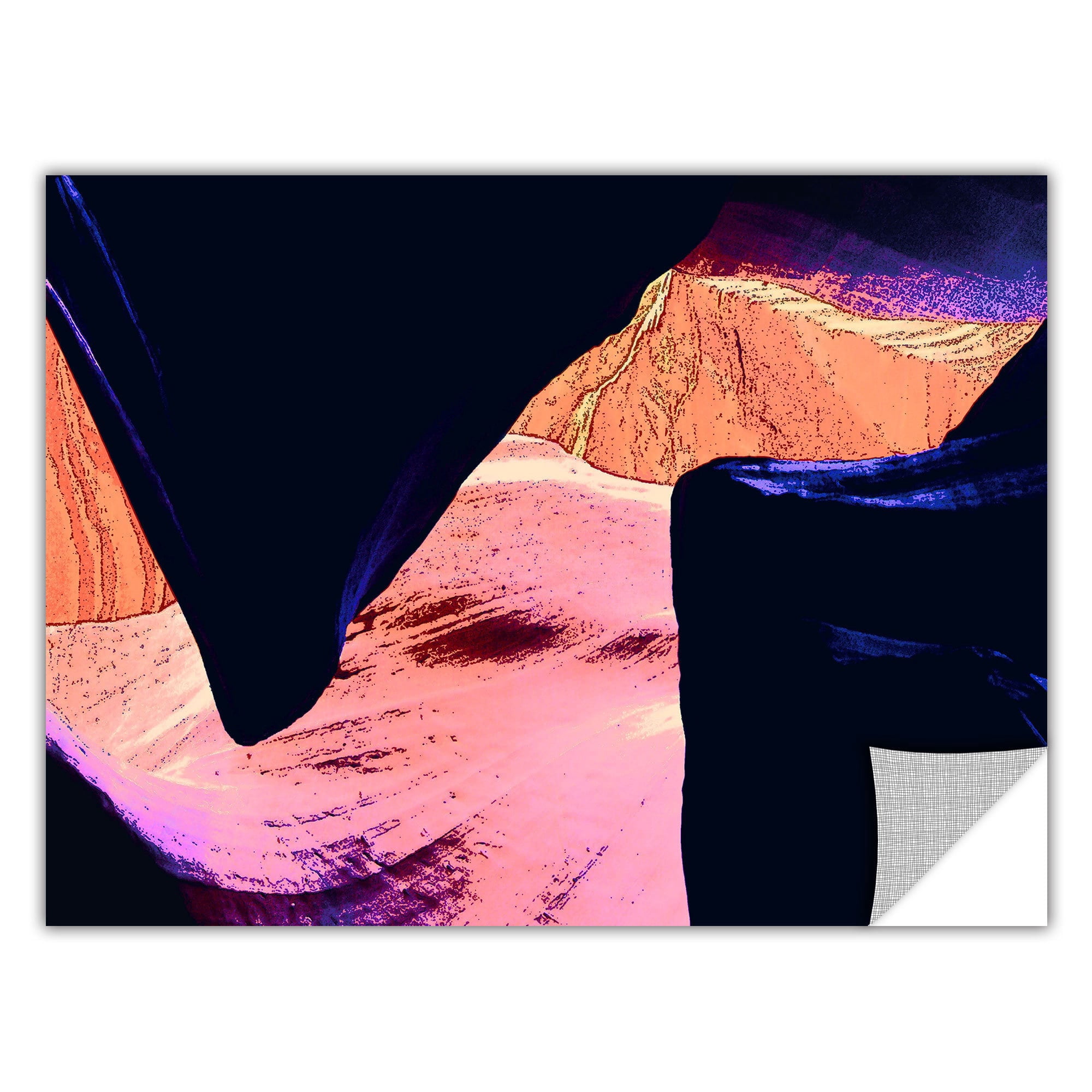 Dean Uhlinger Geometric Erosion, Art Appeelz Removable Wall Art Graphic