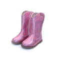 thumbnail image 3 of Kacey Metallic Girls cowboy boots Pink 3 Youth (big kid), 3 of 17