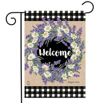 Briarwood Lane Lavender and Daisies Spring Garden Flag
