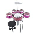 thumbnail image 1 of 1 set Kids Jazz Drum Kit Juguete Simulación Juego de tambores Juguete Niños Drum Set Juguete, 1 of 5