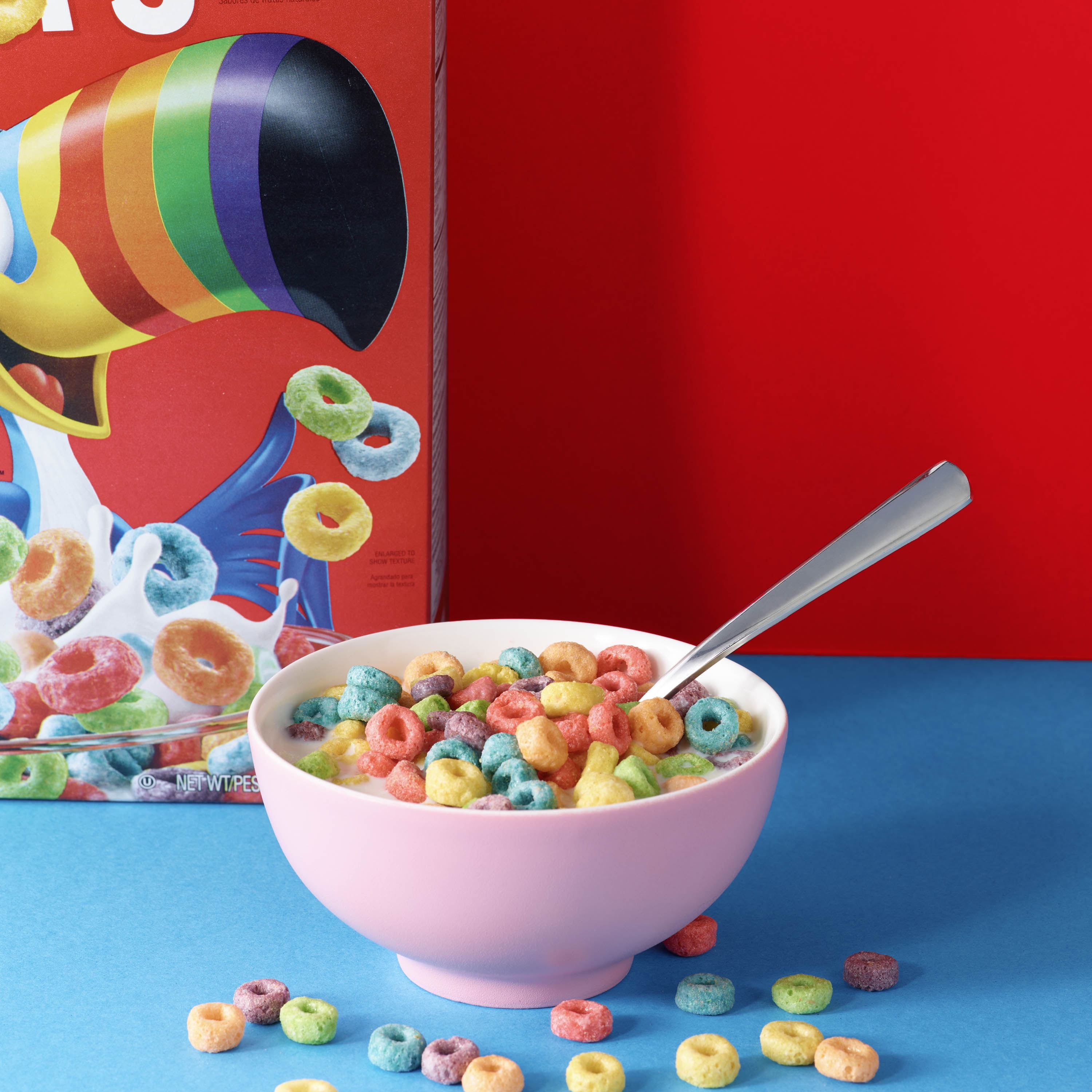 Kellogg’s Froot Loops Breakfast Cereal, Kids Cereal, Family Breakfast, Family Size, Original (6 Boxes)