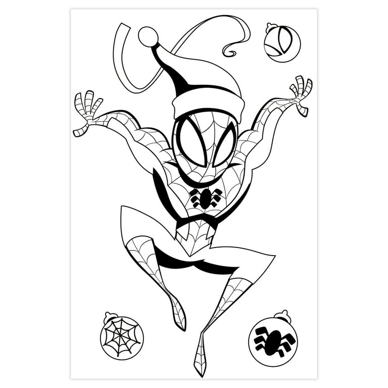 marvel-christmas-coloring-pages