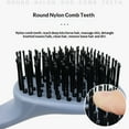 thumbnail image 3 of Roma Soft Touch Mane/Tail Brush,Equine Mane & Tail Combs Horse Brush Shedding Brush Grooming Tool for Horse （blue）, 3 of 5