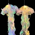 thumbnail image 4 of DIY Jellyfish Lantern Under The Sea Colorful Jellyfish Lamp Girl Bedroom Atmosphere Decoration Lamp Mermaid Theme Party Decor, 4 of 9