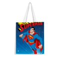 thumbnail image 1 of Superman Bolso de tela con estampado de lienzo para mujer, bolsa de compras reutilizable y estética, con cremallera interior, regalo para mujer,40*40cm., 1 of 6