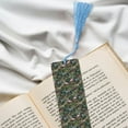 thumbnail image 6 of Kdxio Flamingos And Palm Leaves Print Metal Tassel Bookmarks,Perfect Gift for Art Lovers and Bookworms Metal Bookmarks for Women, 6 of 8